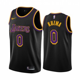 Camiseta Hombre NBA Los Angeles Lakers Kyle Kuzma 0 2020-21 Earned Edition Swingman